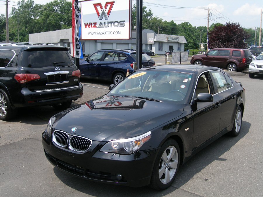 2007 BMW 5 Series 4dr Sdn 530xi AWD, available for sale in Stratford, Connecticut | Wiz Leasing Inc. Stratford, Connecticut