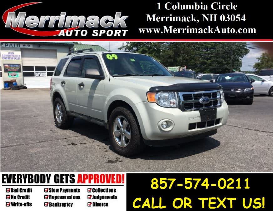 2009 Ford Escape 4WD 4dr V6 Auto XLT, available for sale in Merrimack, New Hampshire | Merrimack Autosport. Merrimack, New Hampshire