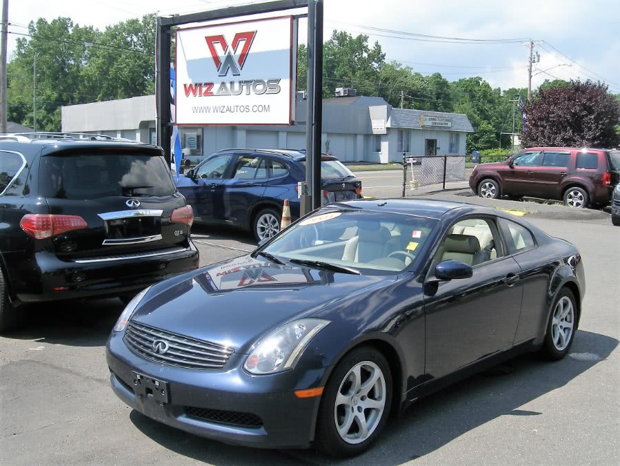 2004 Infiniti G35 Coupe 2dr Cpe Auto w/Leather, available for sale in Stratford, Connecticut | Wiz Leasing Inc. Stratford, Connecticut