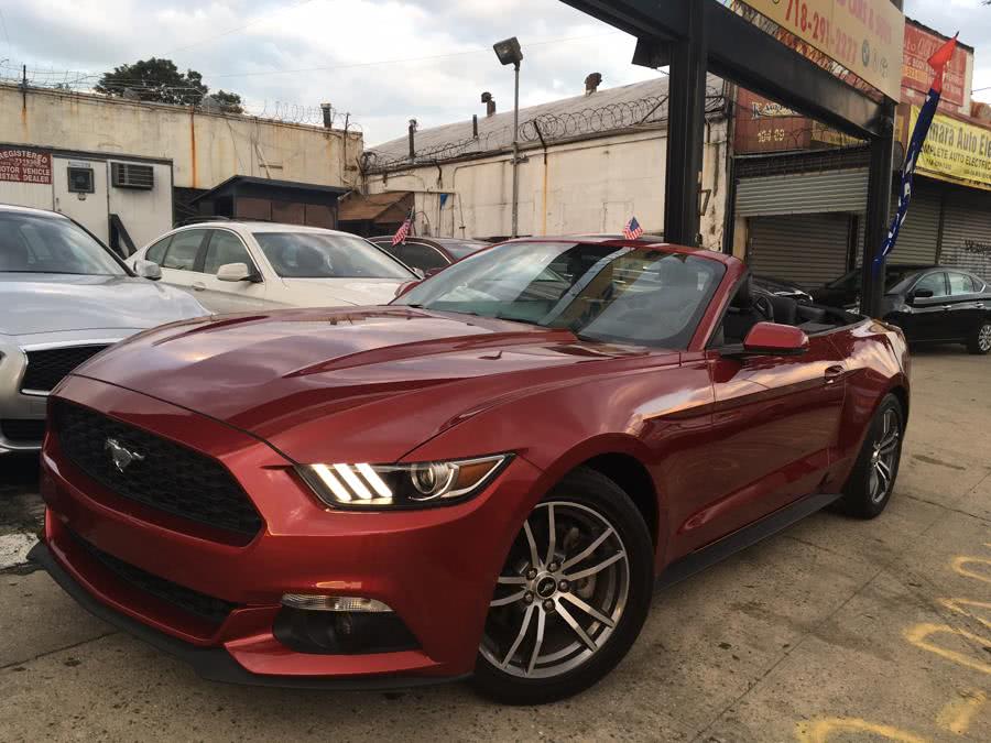 The 2016 Ford Mustang 2dr Conv EcoBoost Premium