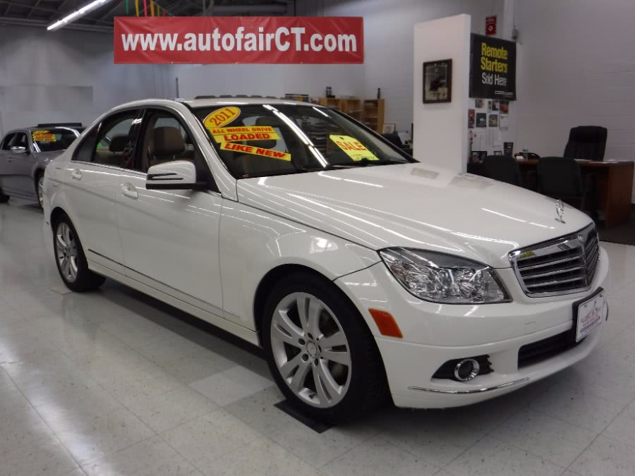 2011 Mercedes-Benz C-Class 4dr Sdn C300 Sport 4MATIC, available for sale in West Haven, Connecticut | Auto Fair Inc.. West Haven, Connecticut