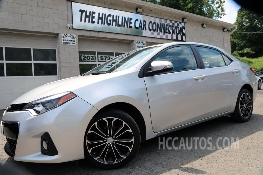 2014 Toyota Corolla 4dr Sdn S, available for sale in Waterbury, Connecticut | Highline Car Connection. Waterbury, Connecticut