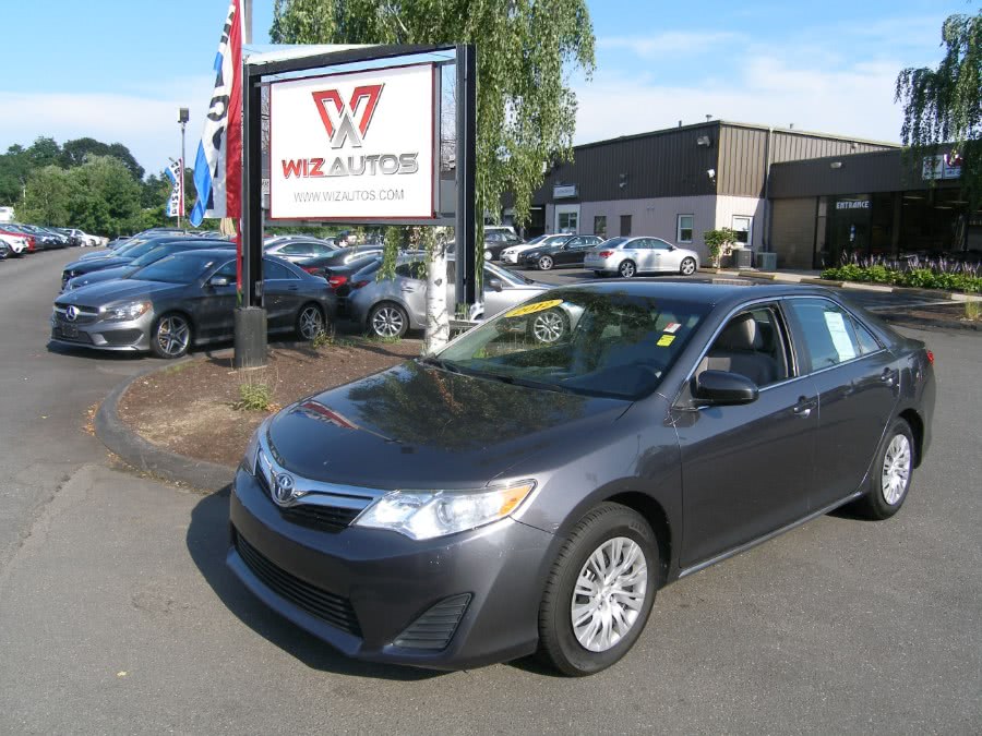 2012 Toyota Camry 4dr Sdn I4 Auto LE, available for sale in Stratford, Connecticut | Wiz Leasing Inc. Stratford, Connecticut