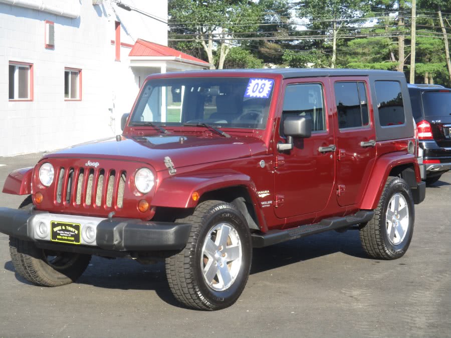 2008 Jeep Wrangler 4WD 4dr Unlimited Sahara, available for sale in South Windsor, Connecticut | Mike And Tony Auto Sales, Inc. South Windsor, Connecticut