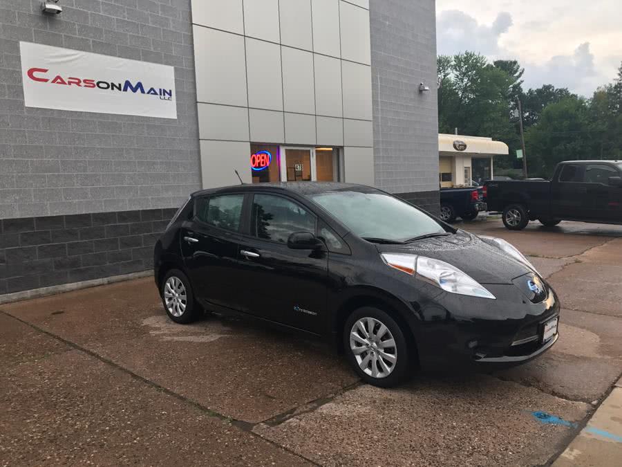 2014 Nissan LEAF 4dr HB SV, available for sale in Manchester, Connecticut | Carsonmain LLC. Manchester, Connecticut