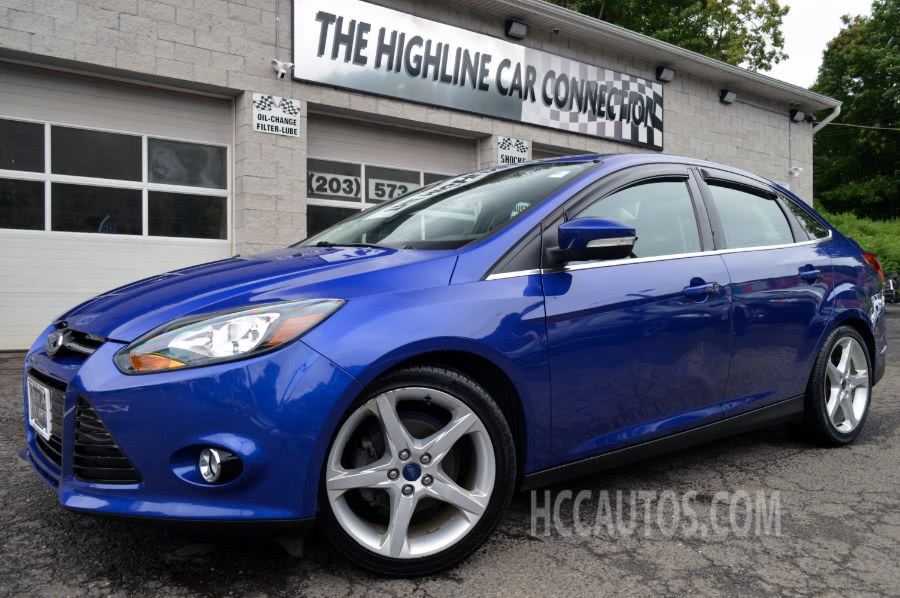 2014 Ford Focus 4dr Sdn Titanium, available for sale in Waterbury, Connecticut | Highline Car Connection. Waterbury, Connecticut