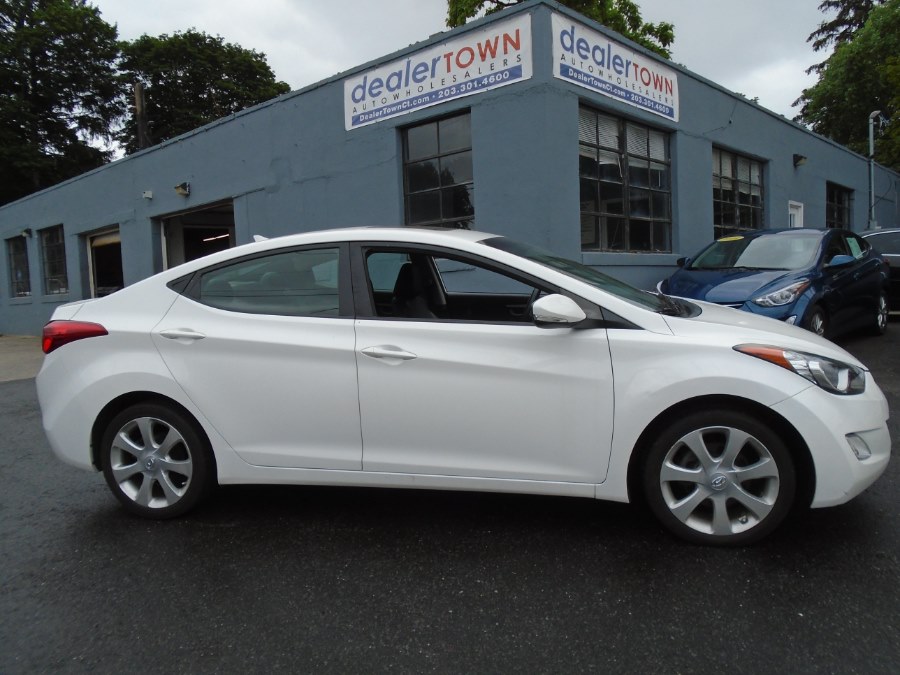 2012 Hyundai Elantra 4dr Sdn Auto GLS PZEV, available for sale in Milford, Connecticut | Dealertown Auto Wholesalers. Milford, Connecticut