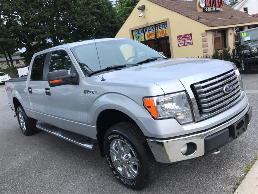 2012 Ford F-150 4WD SuperCrew 145" XLT, available for sale in Huntington Station, New York | Huntington Auto Mall. Huntington Station, New York