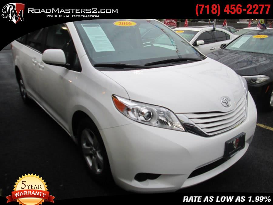 2016 Toyota Sienna 5dr 8-Pass Van LE FWD (Natl), available for sale in Middle Village, New York | Road Masters II INC. Middle Village, New York