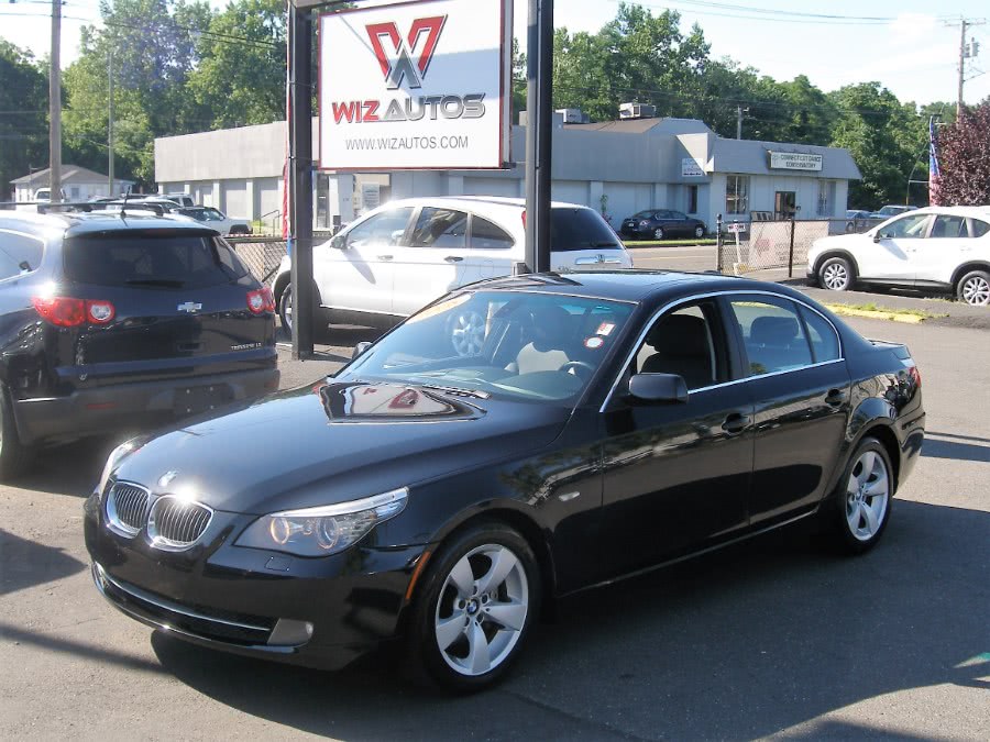 2008 BMW 5 Series 4dr Sdn 528i RWD, available for sale in Stratford, Connecticut | Wiz Leasing Inc. Stratford, Connecticut