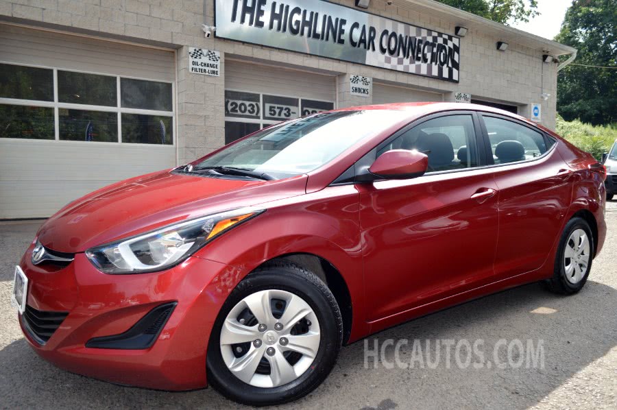2016 Hyundai Elantra 4dr Sdn Auto SE, available for sale in Waterbury, Connecticut | Highline Car Connection. Waterbury, Connecticut