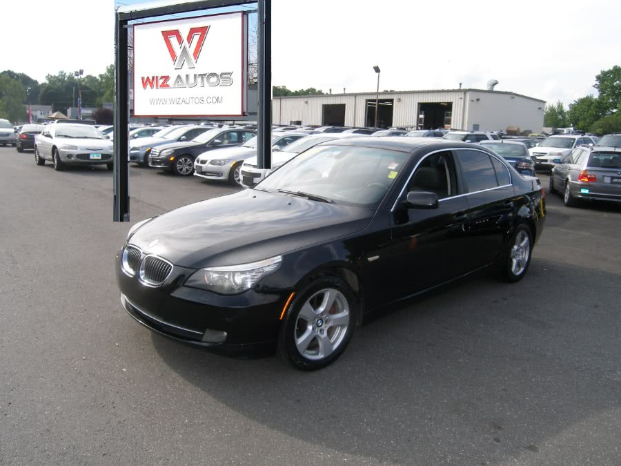 2008 BMW 5 Series 4dr Sdn 535xi AWD, available for sale in Stratford, Connecticut | Wiz Leasing Inc. Stratford, Connecticut
