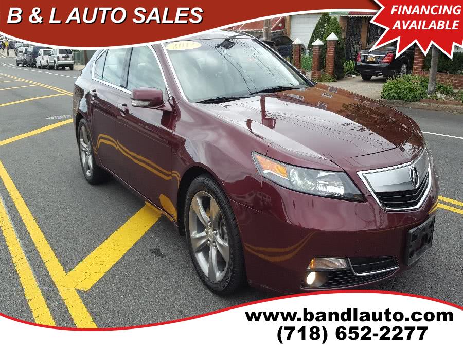 2012 Acura TL 4dr Sdn Auto SH-AWD Tech, available for sale in Bronx, New York | B & L Auto Sales LLC. Bronx, New York