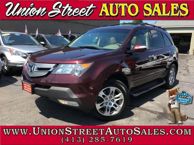 2007 Acura MDX 4WD 4dr Tech/Entertainment Pkg, available for sale in West Springfield, Massachusetts | Union Street Auto Sales. West Springfield, Massachusetts