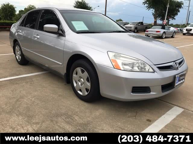 2006 Honda Accord Sdn LX AT, available for sale in North Branford, Connecticut | LeeJ's Auto Sales & Service. North Branford, Connecticut