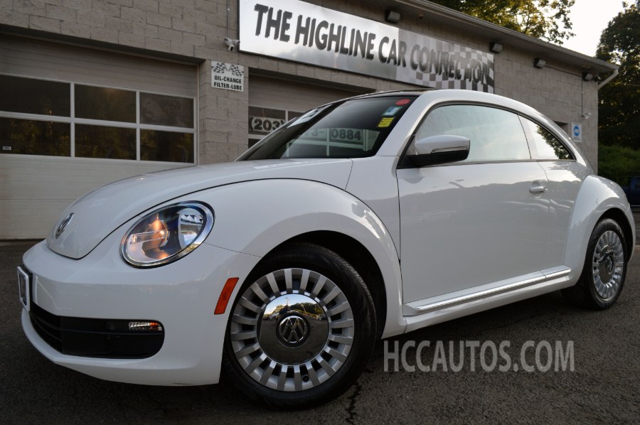 2013 Volkswagen Beetle Coupe 2dr Man 2.5L w/Sun PZEV, available for sale in Waterbury, Connecticut | Highline Car Connection. Waterbury, Connecticut