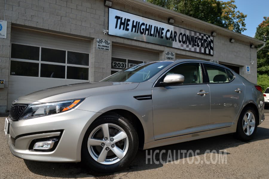 2015 Kia Optima 4dr Sdn LX, available for sale in Waterbury, Connecticut | Highline Car Connection. Waterbury, Connecticut