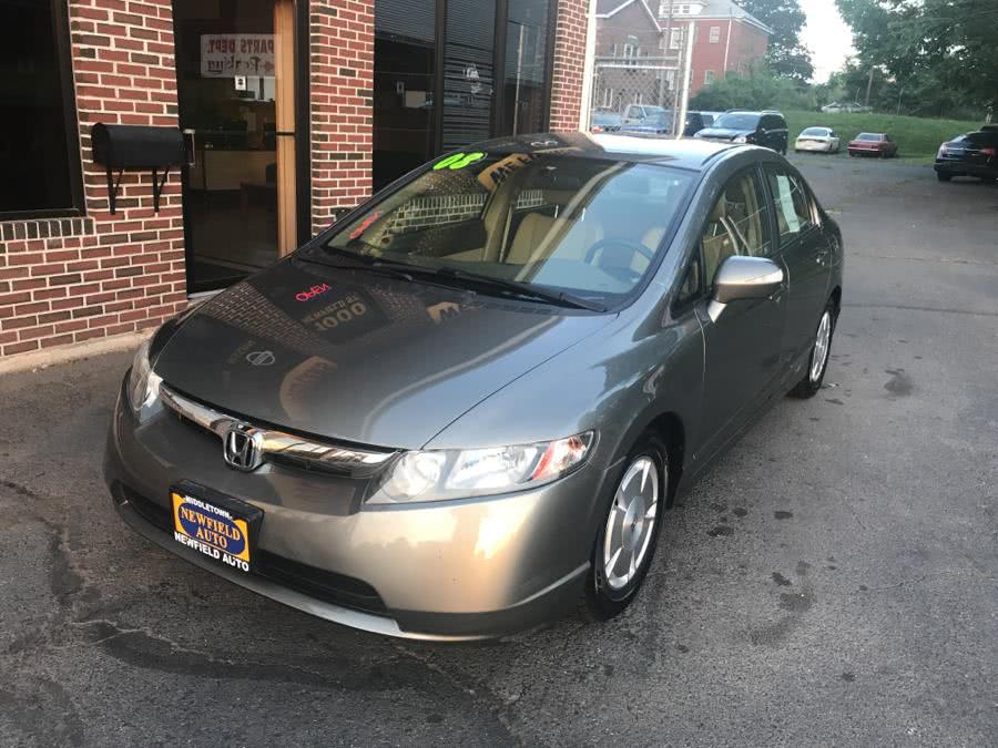 2008 Honda Civic Hybrid 4dr Sdn w/Navi, available for sale in Middletown, Connecticut | Newfield Auto Sales. Middletown, Connecticut