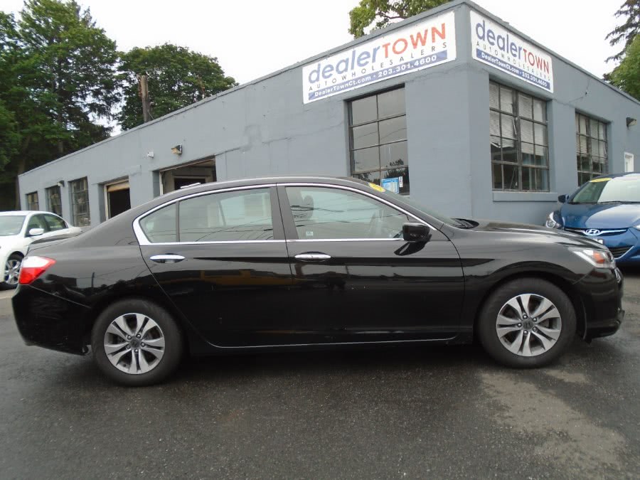 2014 Honda Accord Sedan 4dr I4 CVT LX, available for sale in Milford, Connecticut | Dealertown Auto Wholesalers. Milford, Connecticut