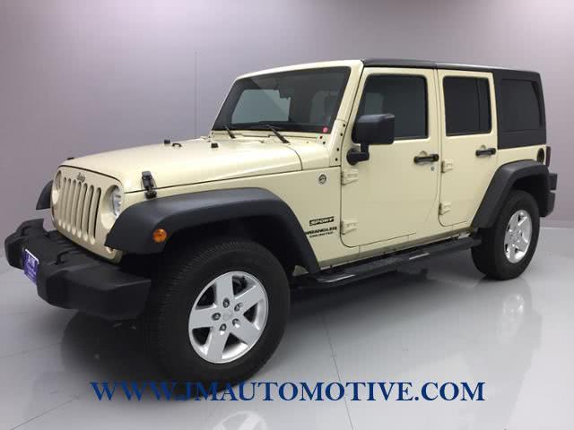 2012 Jeep Wrangler Unlimited 4WD 4dr Sport, available for sale in Naugatuck, Connecticut | J&M Automotive Sls&Svc LLC. Naugatuck, Connecticut