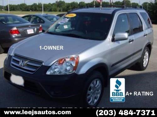 2005 Honda CR-V 4WD LX AT, available for sale in North Branford, Connecticut | LeeJ's Auto Sales & Service. North Branford, Connecticut