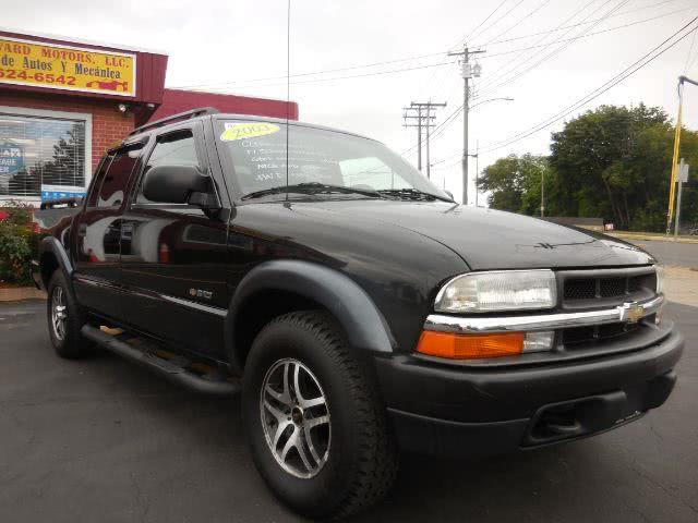2003 Chevrolet S10 Pickup LS Crew Cab 4WD, available for sale in New Haven, Connecticut | Boulevard Motors LLC. New Haven, Connecticut