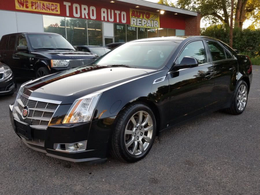 2008 Cadillac CTS 4dr Sdn AWD w/1SA, available for sale in East Windsor, Connecticut | Toro Auto. East Windsor, Connecticut