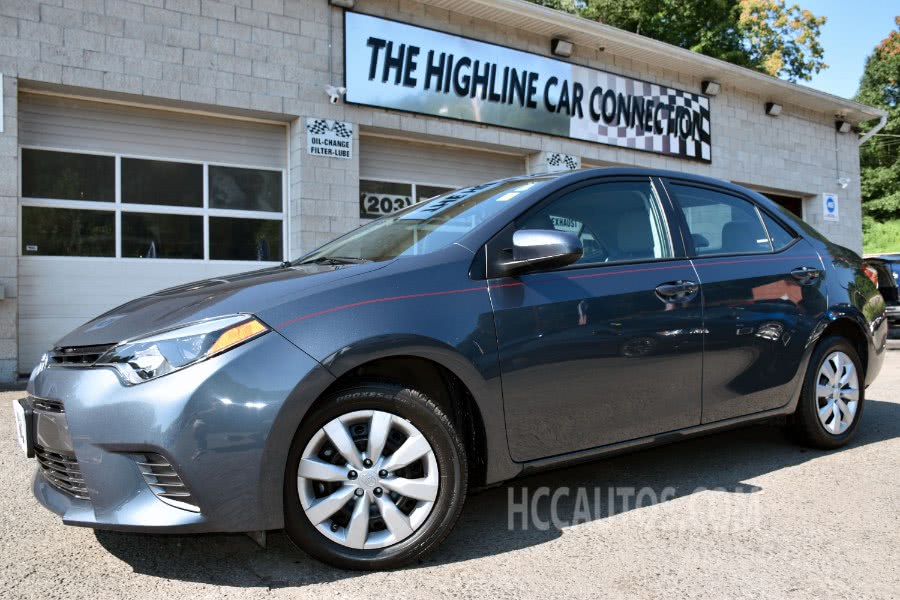 2016 Toyota Corolla 4dr Sdn  LE, available for sale in Waterbury, Connecticut | Highline Car Connection. Waterbury, Connecticut