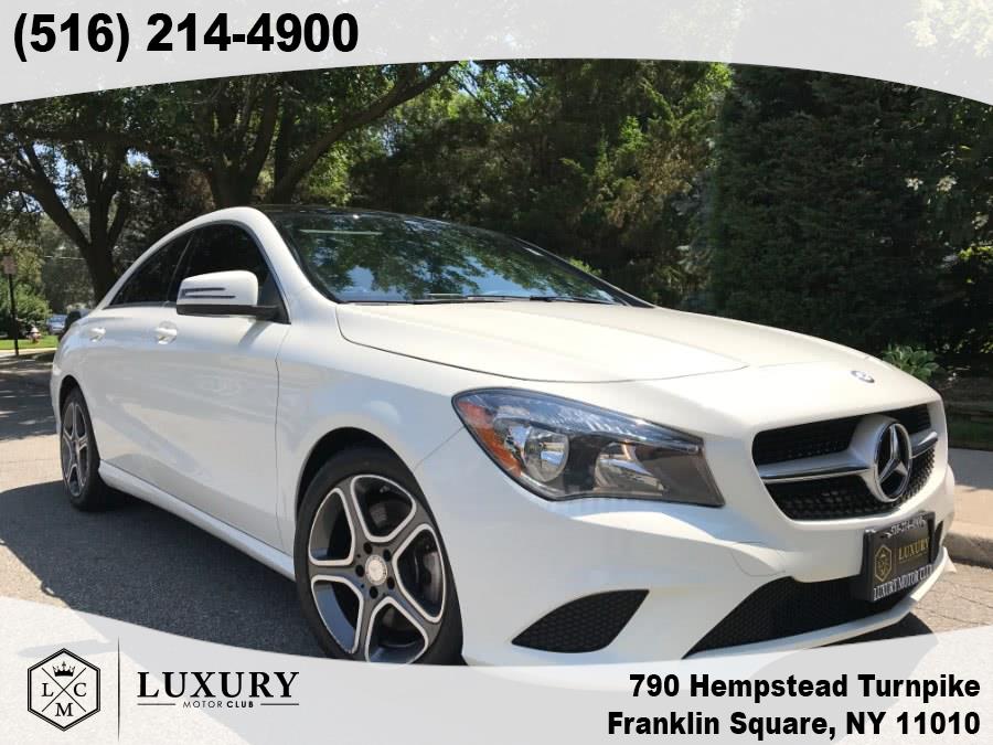 2014 Mercedes-Benz CLA-Class 4dr Sdn CLA250 4MATIC, available for sale in Franklin Square, New York | Luxury Motor Club. Franklin Square, New York