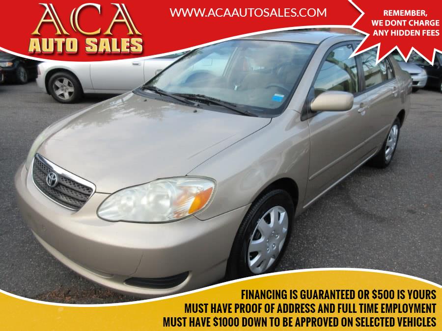 2008 Toyota Corolla LE, available for sale in Lynbrook, New York | ACA Auto Sales. Lynbrook, New York