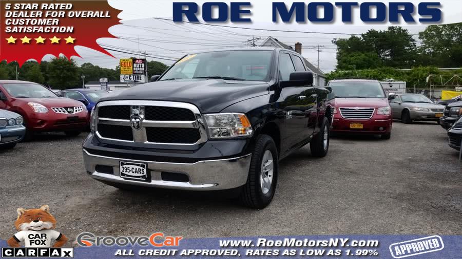 2017 Ram 1500 SLT 4x4 Quad Cab 6''4" Box, available for sale in Shirley, New York | Roe Motors Ltd. Shirley, New York