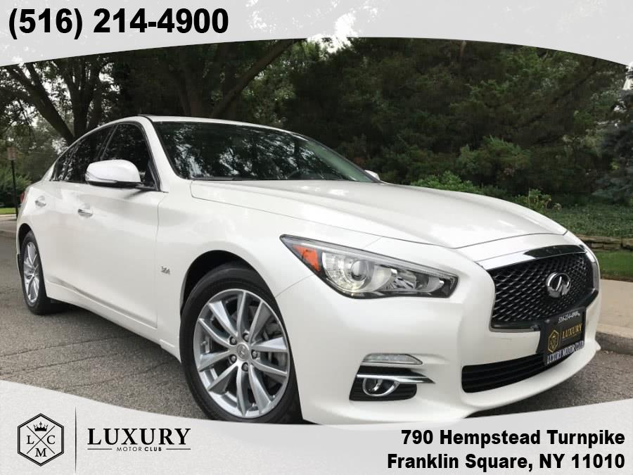 2016 INFINITI Q50 4dr Sdn 3.0t Premium AWD, available for sale in Franklin Square, New York | Luxury Motor Club. Franklin Square, New York