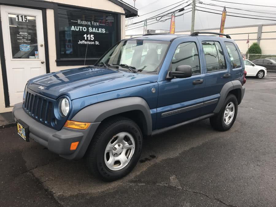 2005 Jeep Liberty 4dr Sport 4WD, available for sale in Stamford, Connecticut | Harbor View Auto Sales LLC. Stamford, Connecticut