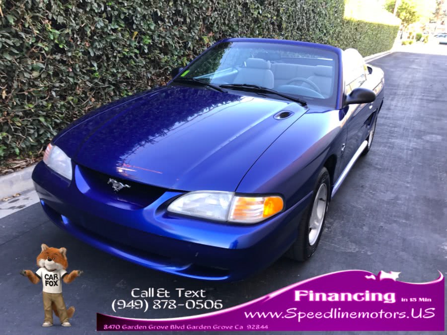 1996 Ford Mustang 2dr Convertible, available for sale in Garden Grove, California | Speedline Motors. Garden Grove, California