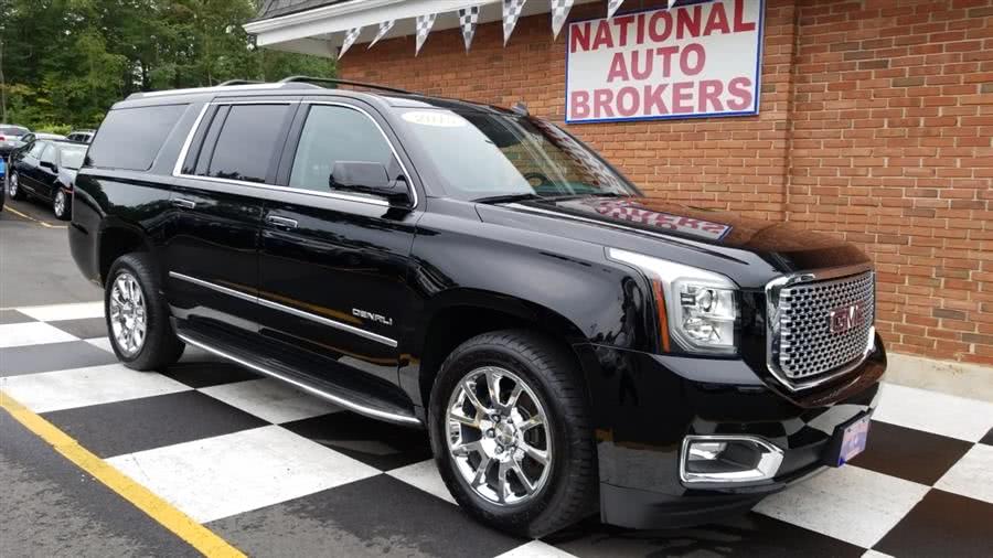 2015 GMC Yukon XL 4WD 4dr Denali, available for sale in Waterbury, Connecticut | National Auto Brokers, Inc.. Waterbury, Connecticut