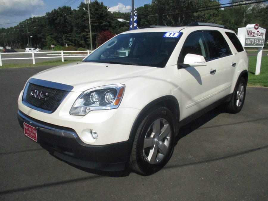 2011 GMC Acadia AWD 4dr SLT1, available for sale in South Windsor, Connecticut | Mike And Tony Auto Sales, Inc. South Windsor, Connecticut