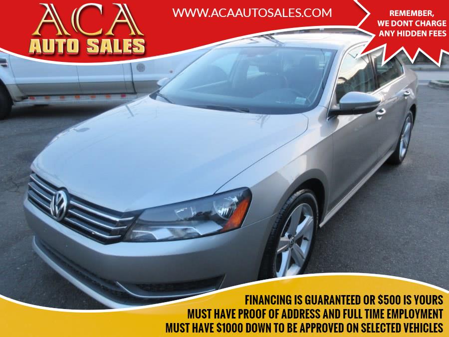 2012 Volkswagen Passat 4dr Sdn 2.5L Auto SE w/Sunroof & Nav PZEV, available for sale in Lynbrook, New York | ACA Auto Sales. Lynbrook, New York