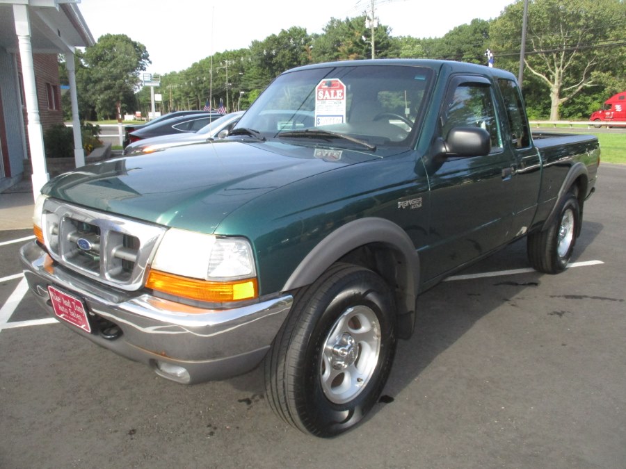 2000 Ford Ranger Supercab 126" WB XLT 4WD, available for sale in South Windsor, Connecticut | Mike And Tony Auto Sales, Inc. South Windsor, Connecticut