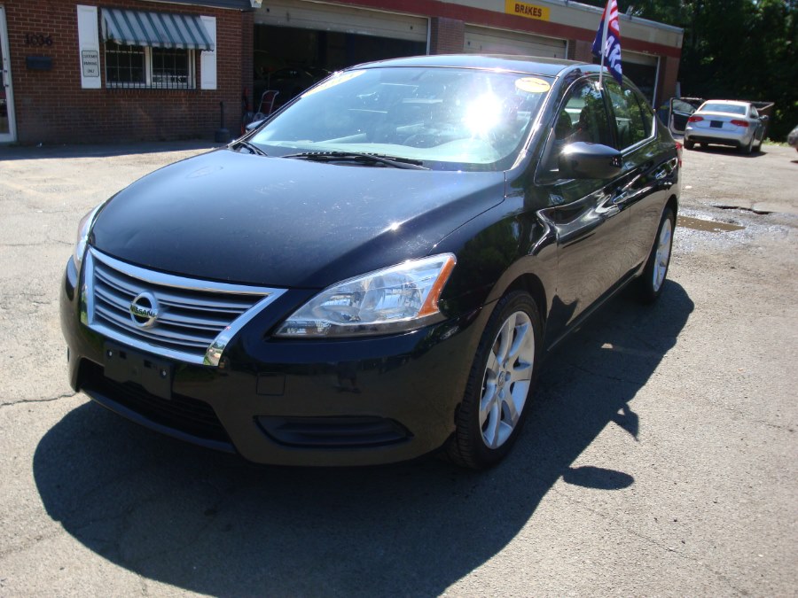 2014 Nissan Sentra 4dr Sdn I4 CVT S - One Owner Car, available for sale in New Britain, Connecticut | Universal Motors LLC. New Britain, Connecticut