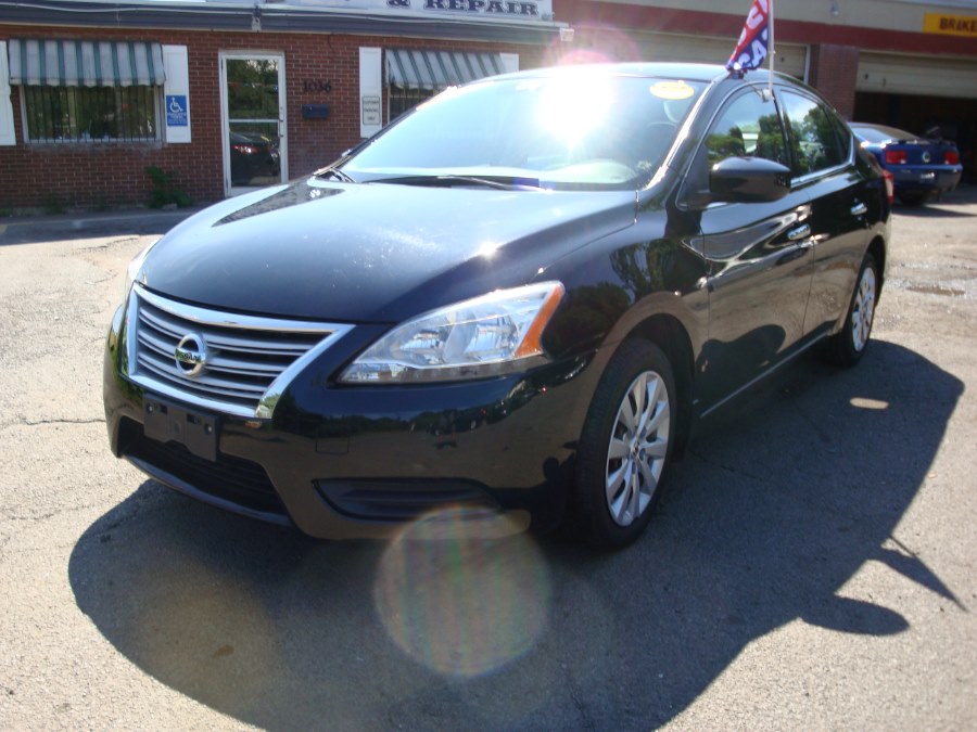 2014 Nissan Sentra 4dr Sdn I4 CVT, available for sale in New Britain, Connecticut | Universal Motors LLC. New Britain, Connecticut