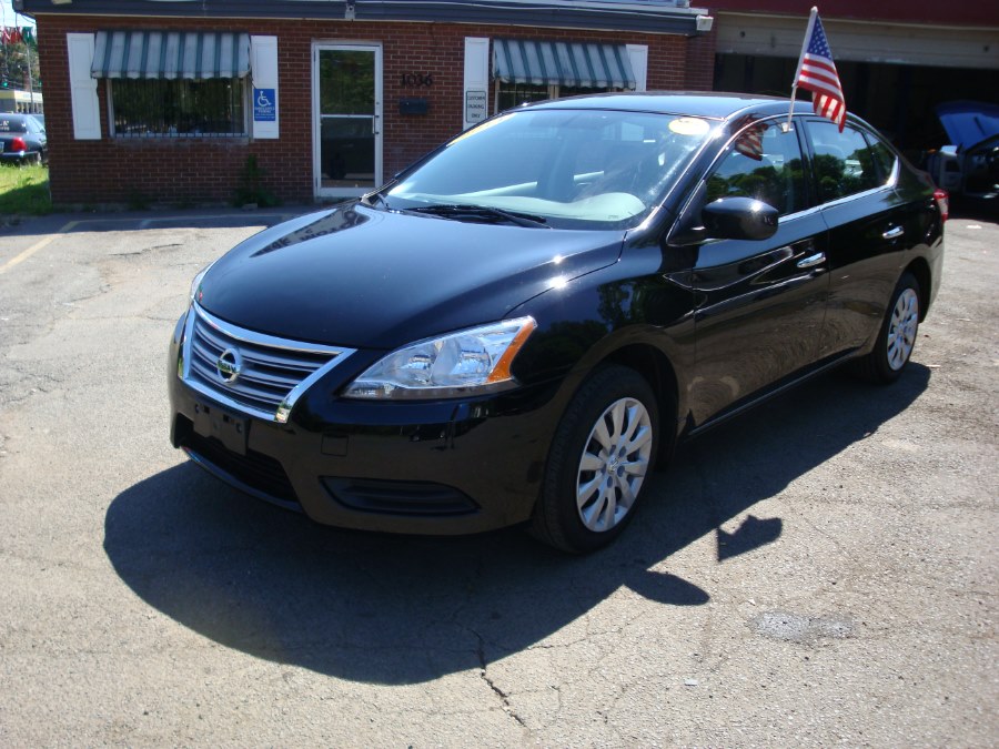2014 Nissan Sentra 4dr Sdn I4 CVT S - Clean Carfax/One Owner, available for sale in New Britain, Connecticut | Universal Motors LLC. New Britain, Connecticut