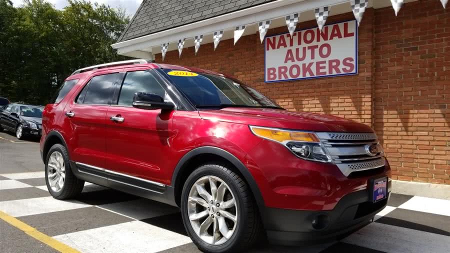 2014 Ford Explorer 4WD 4dr XLT, available for sale in Waterbury, Connecticut | National Auto Brokers, Inc.. Waterbury, Connecticut