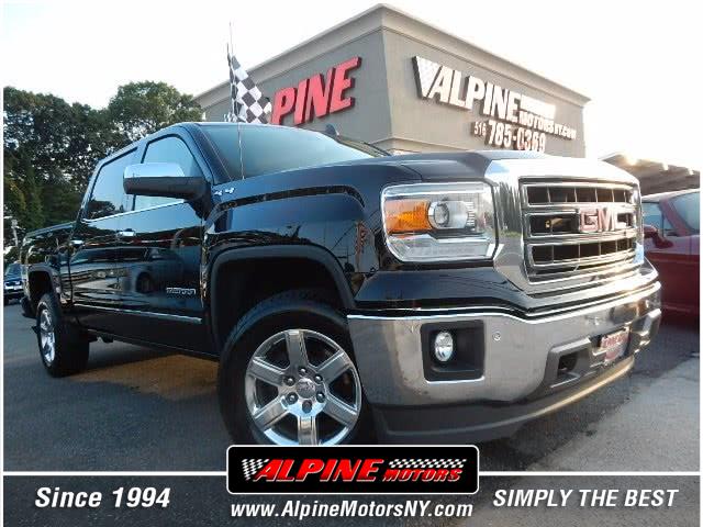 2015 GMC Sierra 1500 4WD Crew Cab 143.5" SLT, available for sale in Wantagh, New York | Alpine Motors Inc. Wantagh, New York