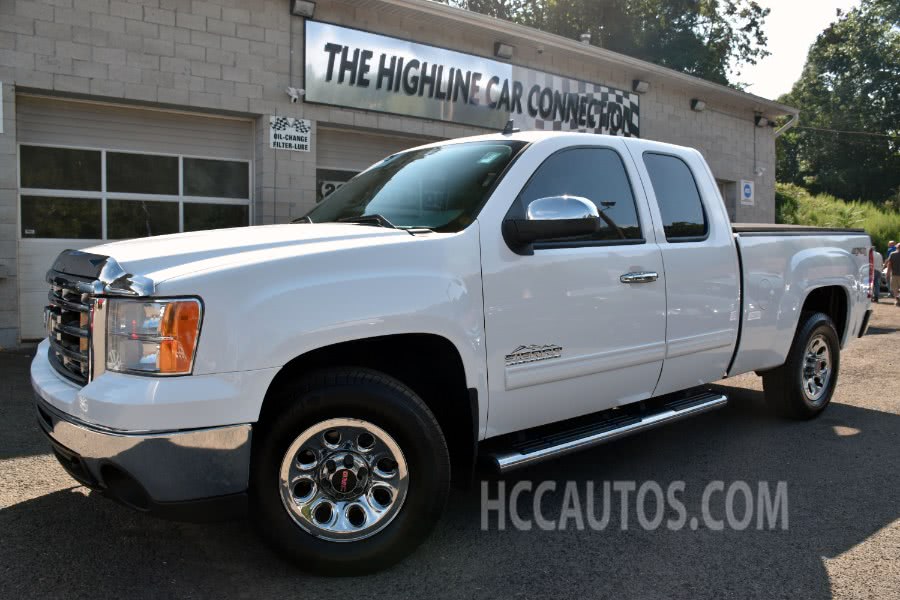 2010 GMC Sierra 1500 4WD Ext Cab SLT, available for sale in Waterbury, Connecticut | Highline Car Connection. Waterbury, Connecticut
