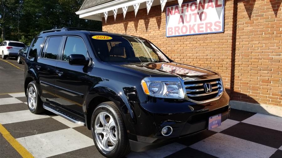 2012 Honda Pilot 4WD 4dr EX-L w/Navi, available for sale in Waterbury, Connecticut | National Auto Brokers, Inc.. Waterbury, Connecticut