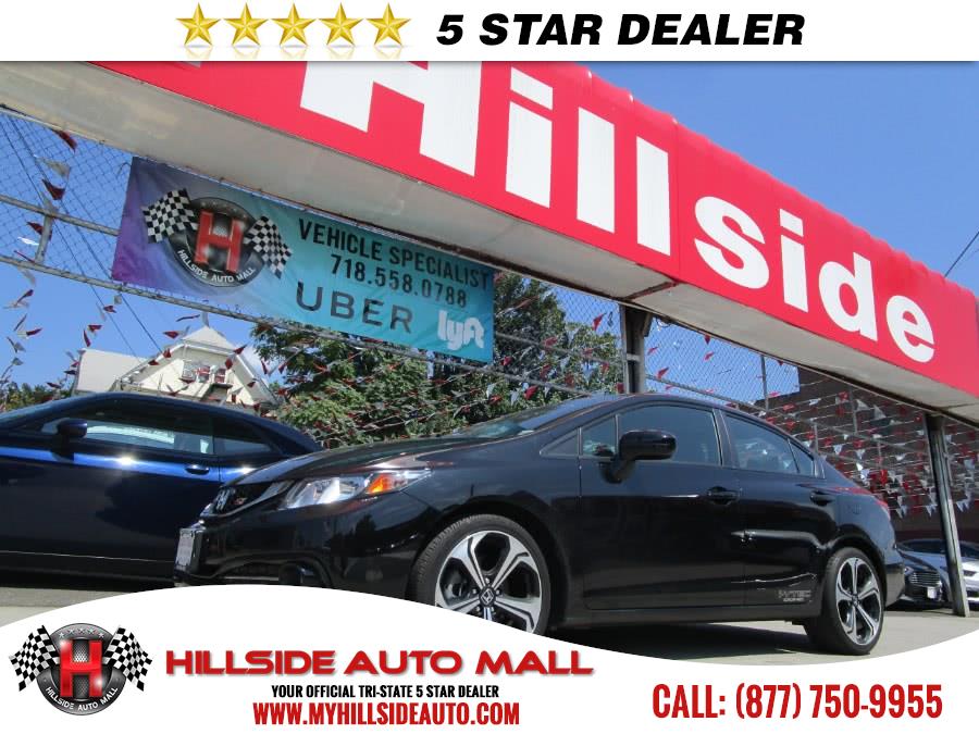 2015 Honda Civic Sedan 4dr Man Si w/Summer Tires, available for sale in Jamaica, New York | Hillside Auto Mall Inc.. Jamaica, New York