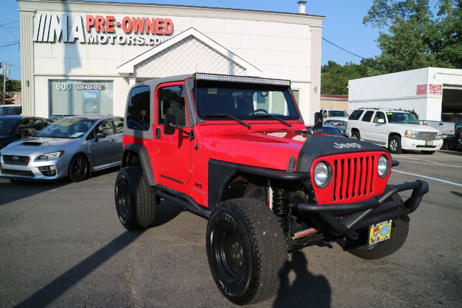 2005 Jeep Wrangler 2dr X, available for sale in Huntington Station, New York | M & A Motors. Huntington Station, New York