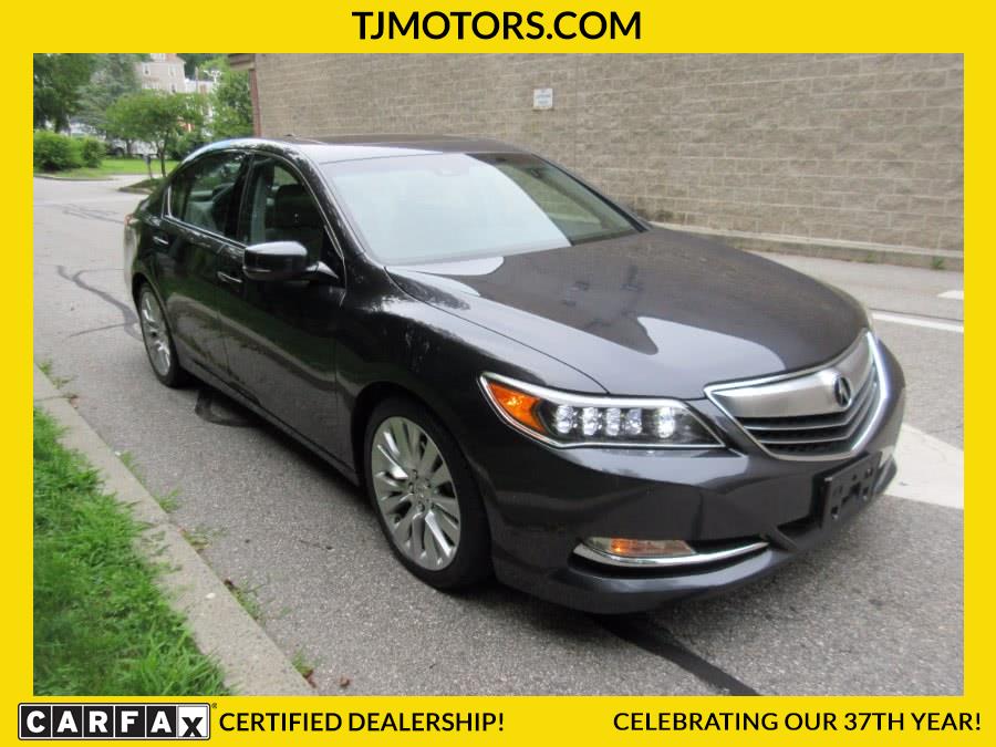 2014 Acura RLX 4dr Sdn Tech Pkg, available for sale in New London, Connecticut | TJ Motors. New London, Connecticut