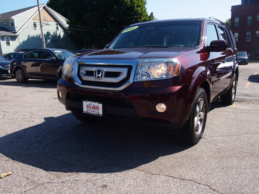 2011 Honda Pilot 4WD 4dr EX-L/Sun Roof/Backup Camera, available for sale in Worcester, Massachusetts | Hilario's Auto Sales Inc.. Worcester, Massachusetts