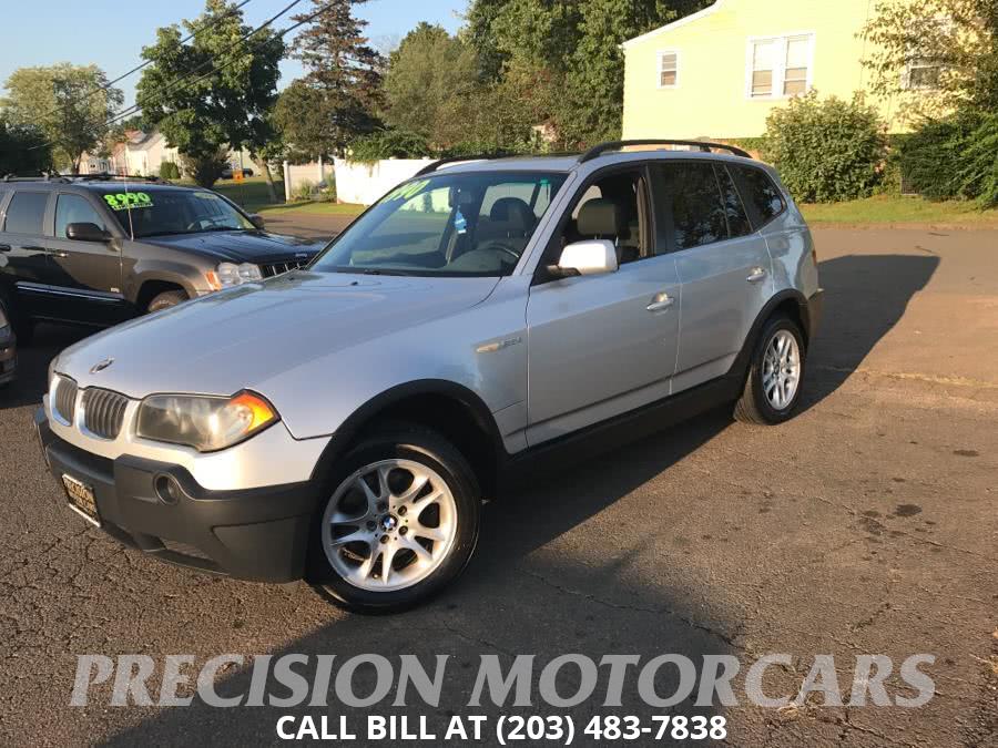 2004 BMW X3 X3 4dr AWD 2.5i, available for sale in Branford, Connecticut | Precision Motor Cars LLC. Branford, Connecticut